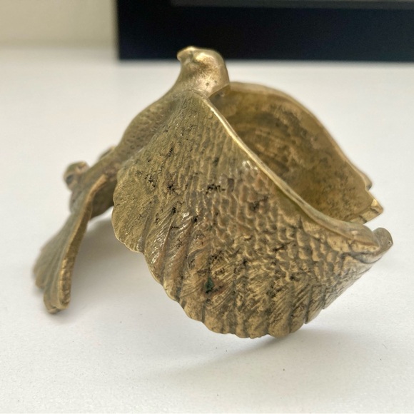 Gold Falcon Cuff Bracelet - Picture 8 of 10